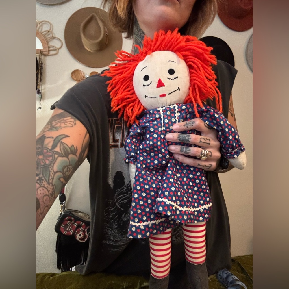 Vintage Raggedy Ann Doll